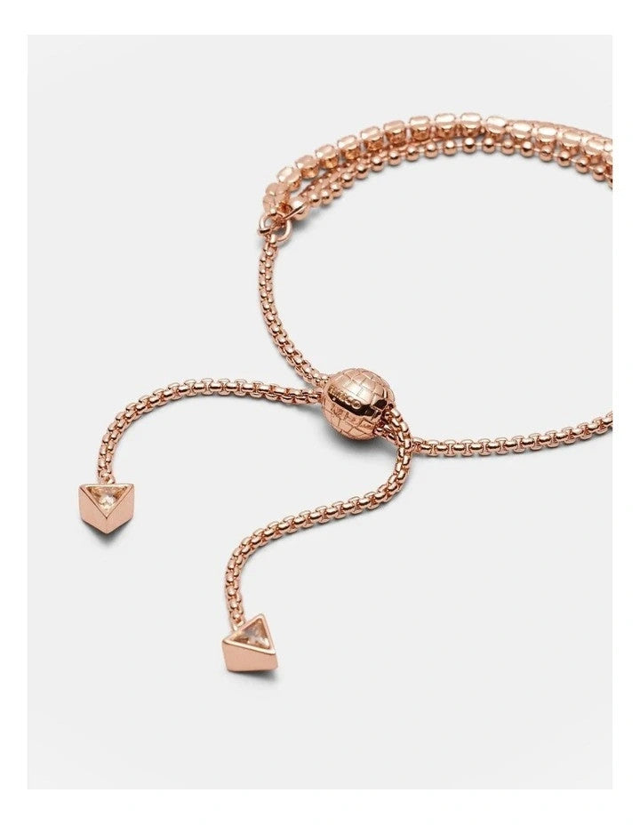 Mimco I feel the Love Bracelet Rose Gold colour New Genuine RRP $70