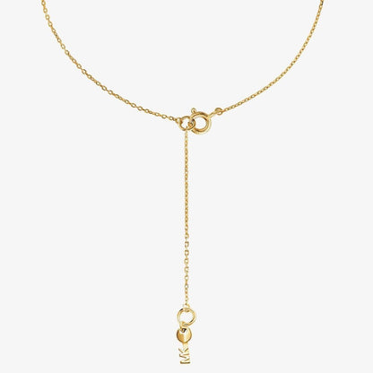 Michael Kors MK Gold Plated Silver & Zirconia Necklace New RRP $295 Genuine