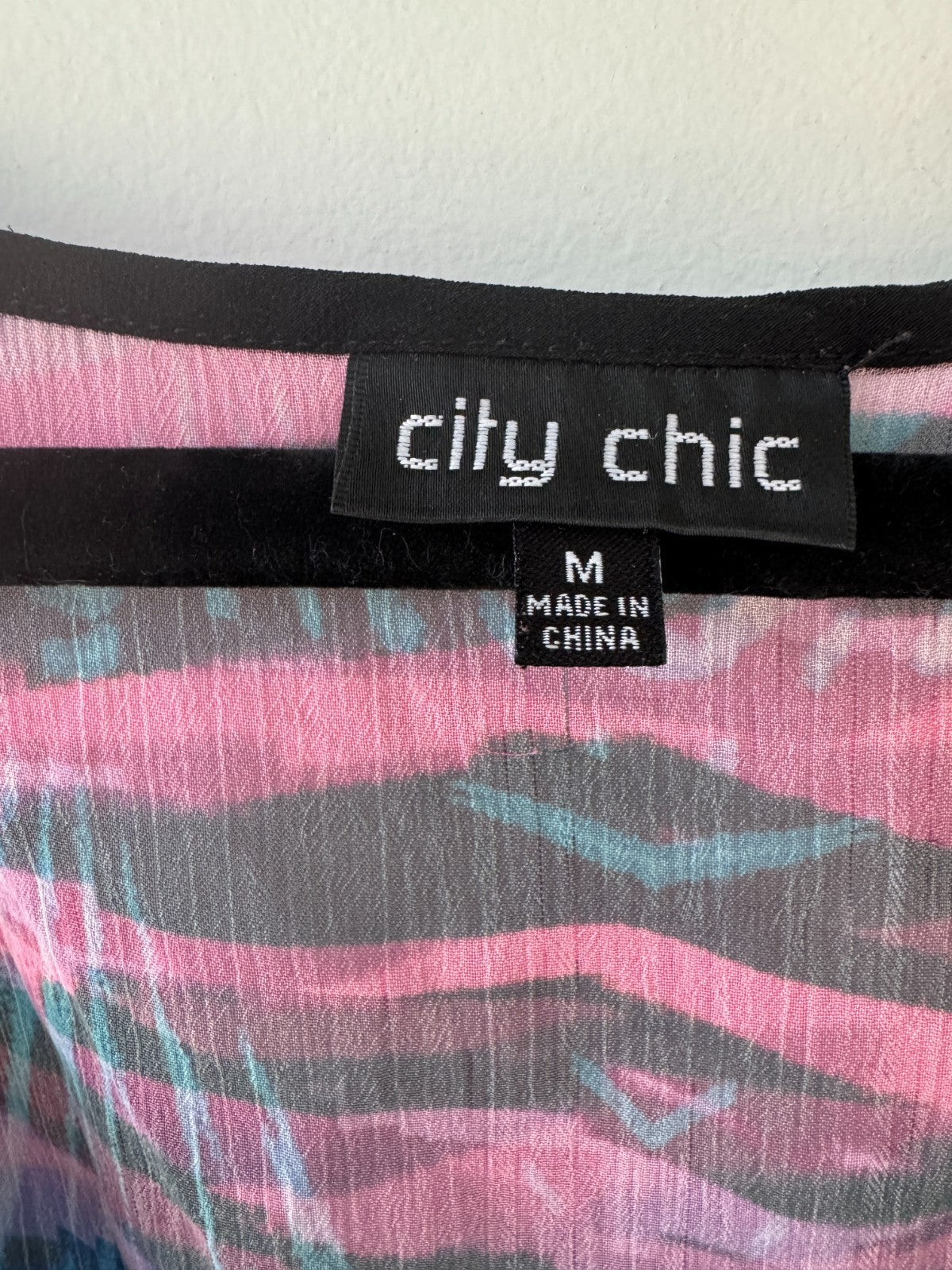 City Chic Sheer Chiffon Kaftan Beach Cover Plus Size M 18 ⭐RRP $89⭐ As New