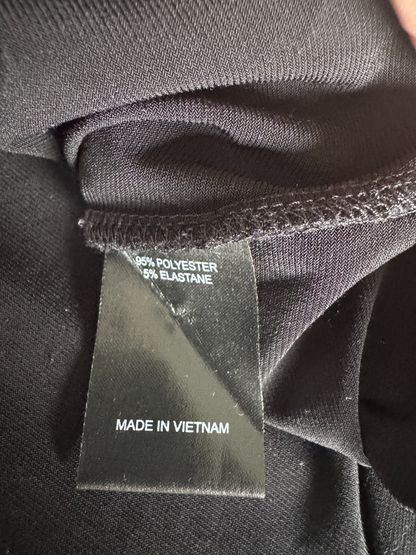🖤 Taking Shape Top Plus Size XL (22-24) Black Drape Rinestone Detail NWT 🖤
