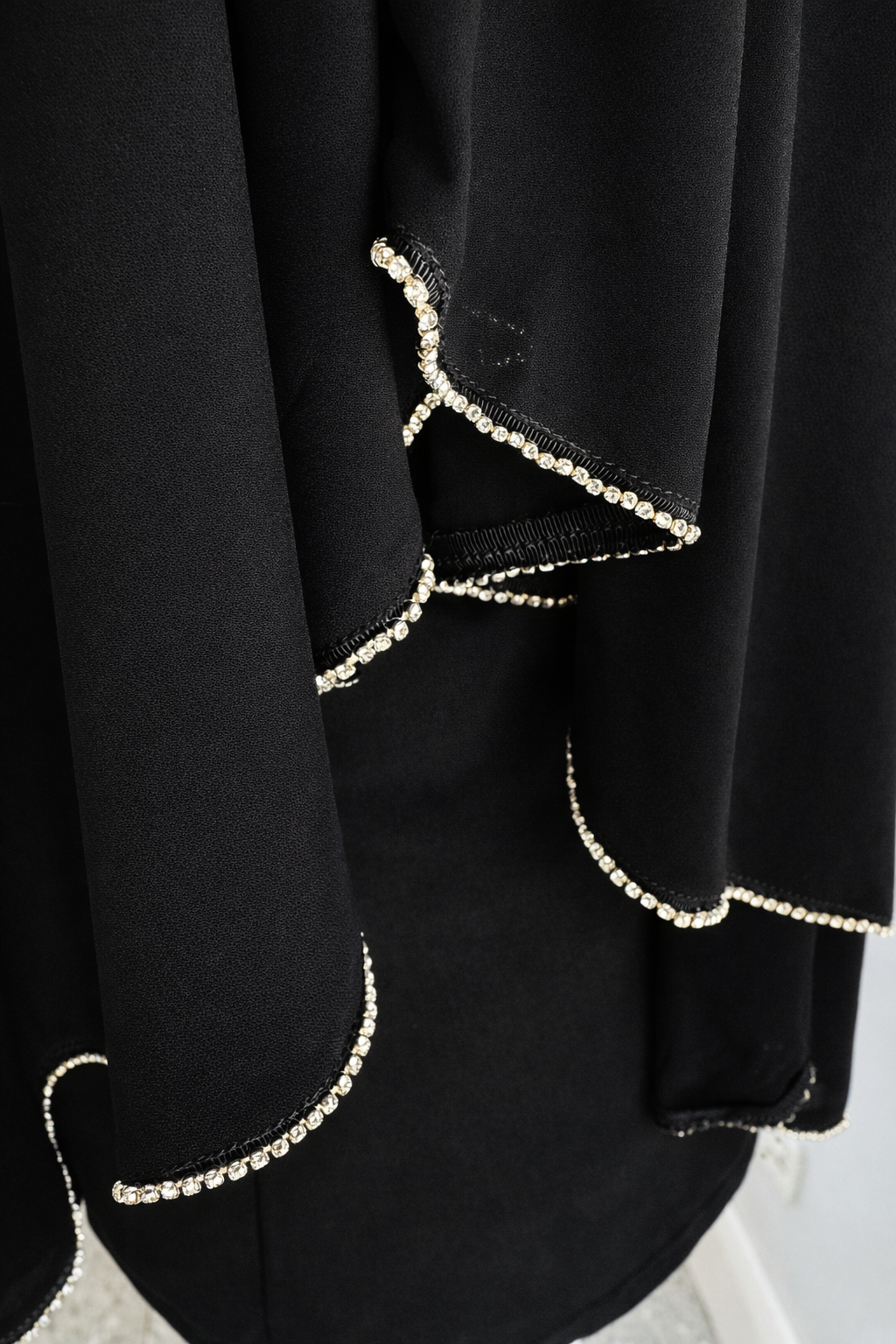 Taking Shape Plus Size Diamanté Chiffon Overlay Top XL 22–24 Black Evening Top