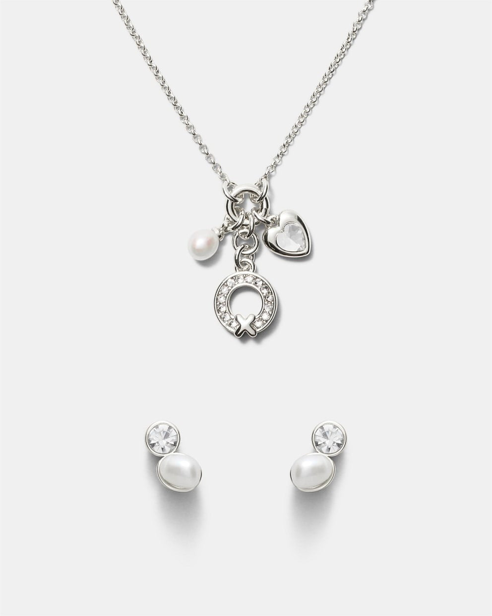 MIMCO Mystique Earrings Duo set  in Silver  4 pieces✨ with Dust Bag RRP $130 ✨