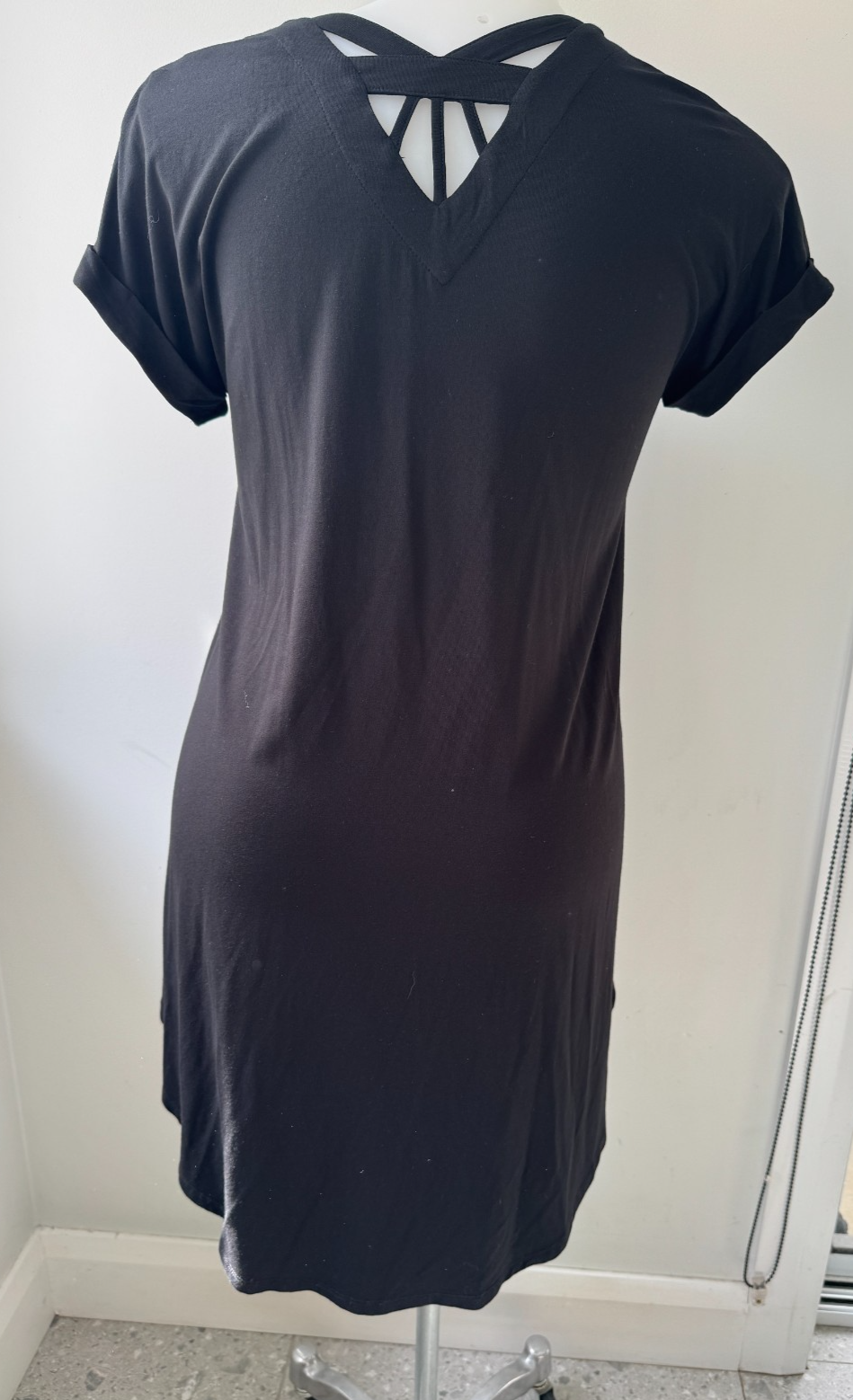 Taking Shape Embellished Sequin T-shirt in Black Plus Size XXS 12-14🖤Stunning🖤