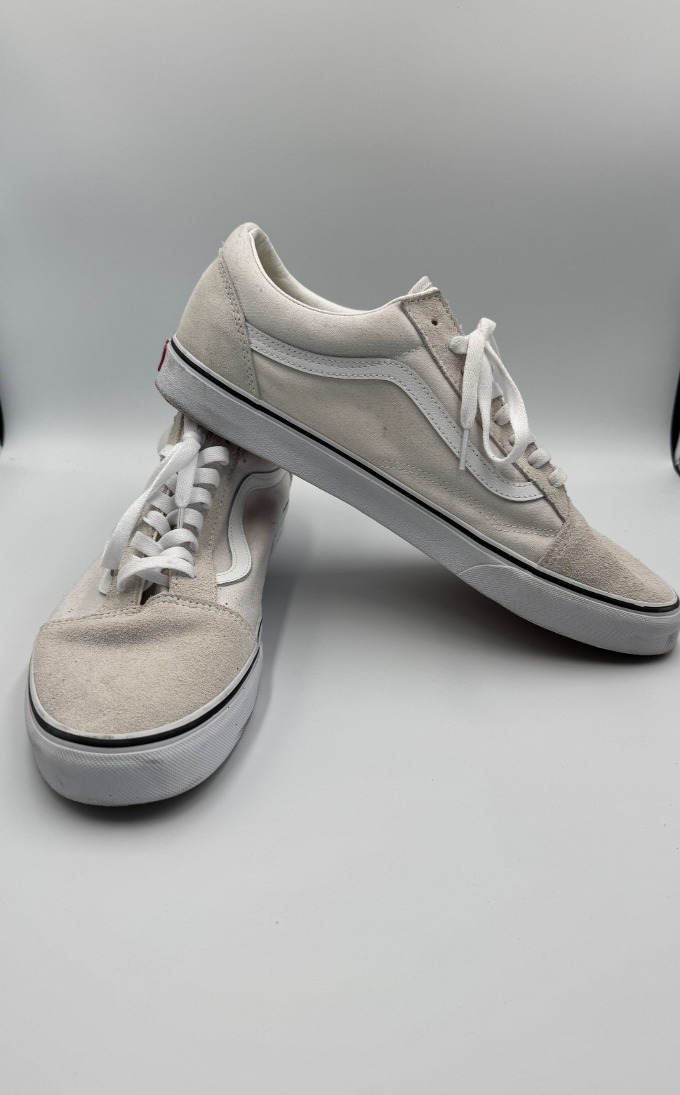 Vans Old Skool Low Top Grey Lace Up Shoes Worn Once as New  RRP $130 - US14 RARE