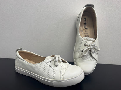 Newport Frenz Shoes Women 10W White Leather Upper & Lining Comfort Shoes RRP$170