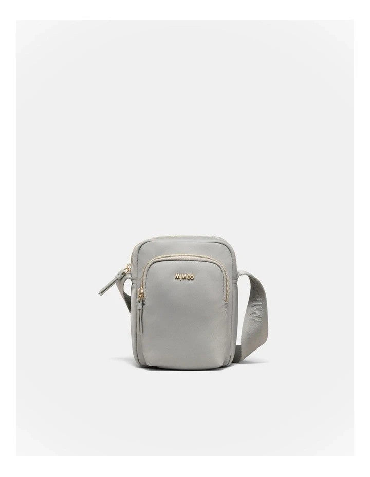Mimco The Stage Phone Bag in Grey Sky New with Tags ❤️ RRP $150 ❤️