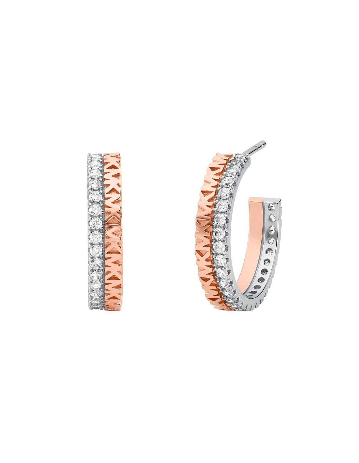 Michael Kors Premium Hoop Earrings  New Genuine RRP $295