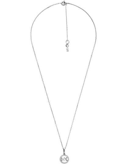 Michael Kors MK Sterling Silver & Zirconia Necklace New RRP $295 Genuine