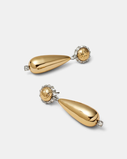 Mimco Last Tango Drop Earrings Gold New Genuine with Mimco Dust Bag RRP$99.95