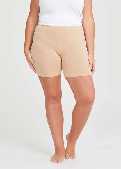 Taking Shape Good Earth Australian Cotton Anti Chafe Short New Plus Size 22