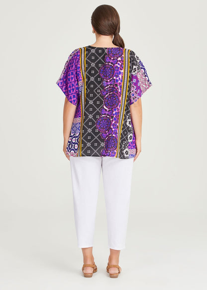 Taking Shape Natural Arlo Top Plus Size 22 New RRP $149 New *Stunning*