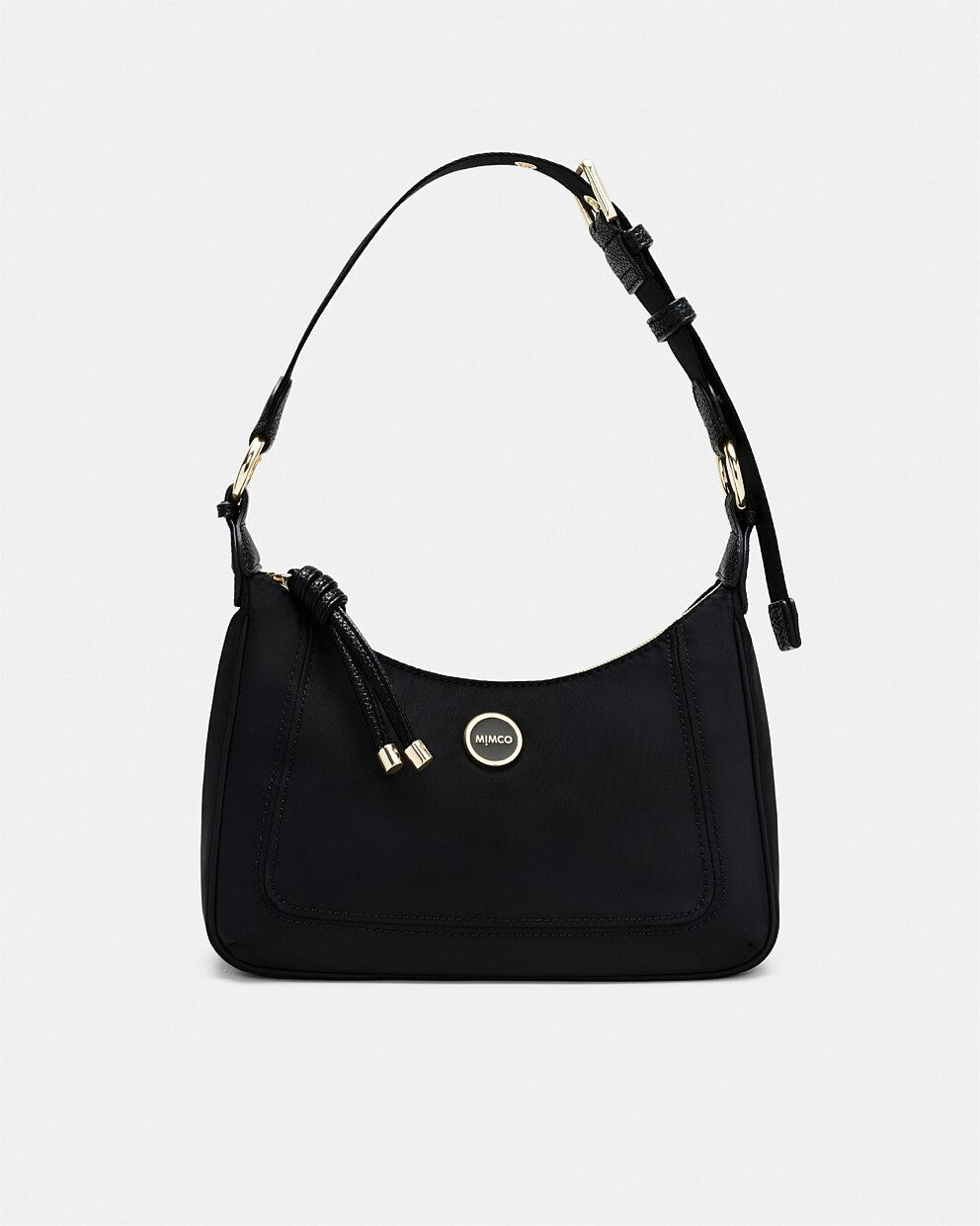 MIMCO NEXTALGIA SHOULDER BAG Black Genuine New RRP $199.95