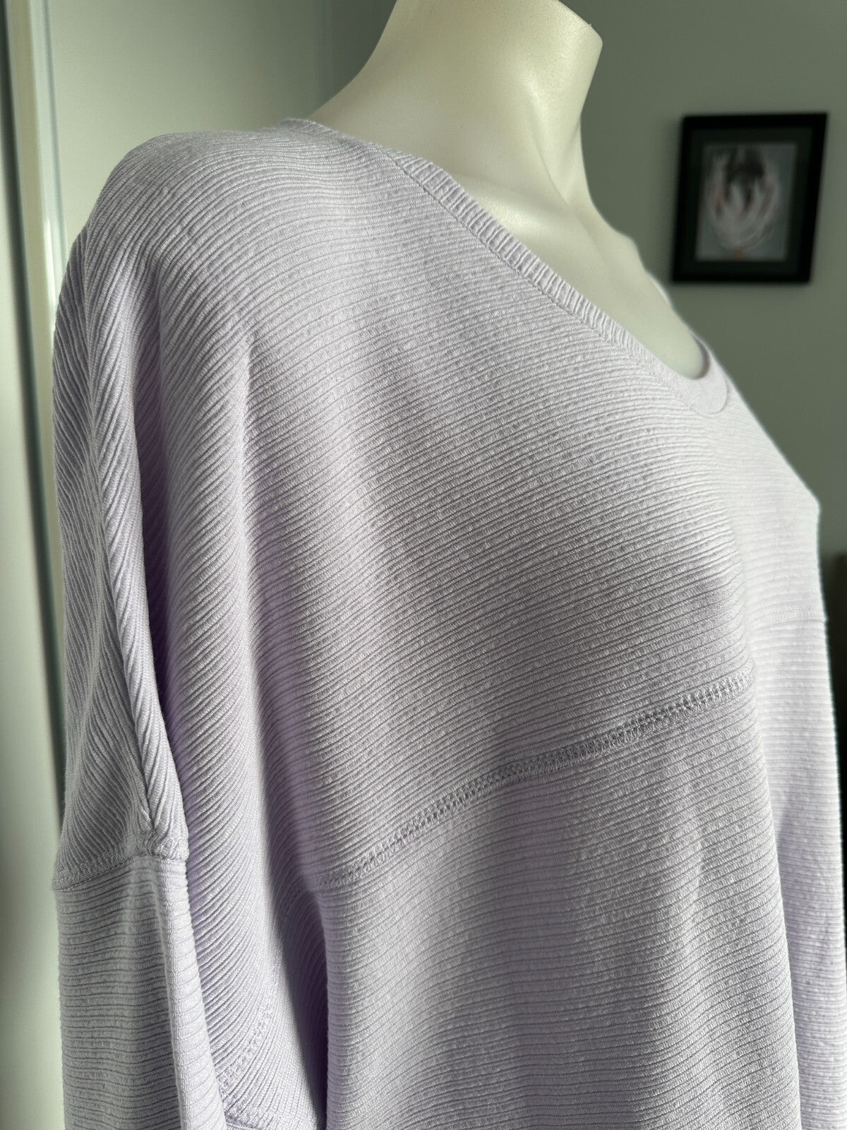 Taking Shape Long Sleve Calista Panels size 20-22 Top/Tunic Lilac BNWT RRP $99