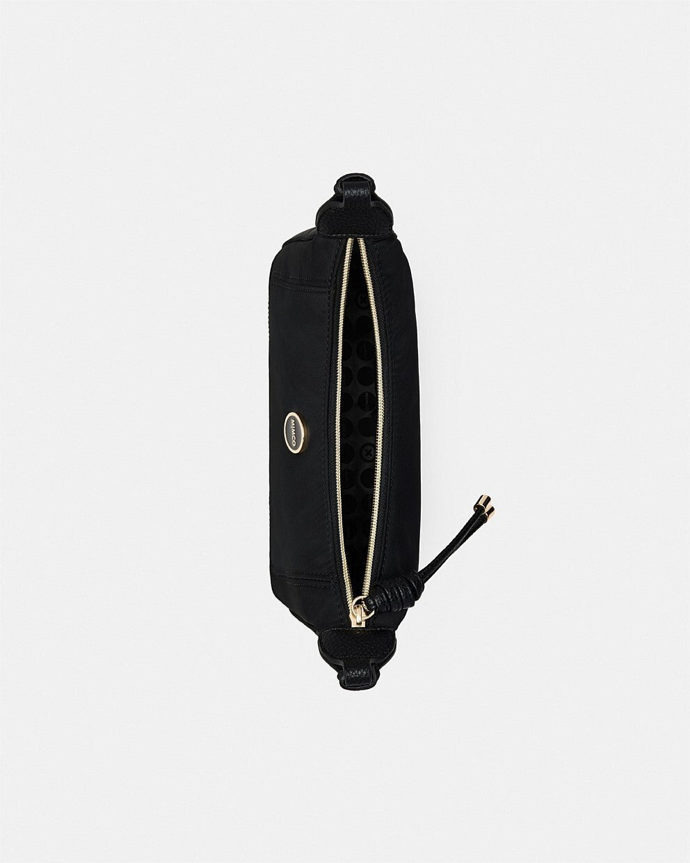 MIMCO NEXTALGIA SHOULDER BAG Black Genuine New RRP $199.95