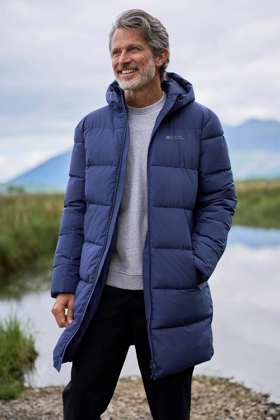 Vortex Mens Longline Puffer Jacket Size 3XL New RRP $240