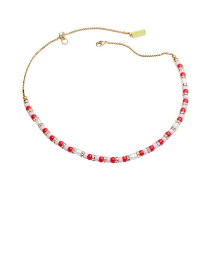 MIMCO  Resort Beaded Necklace, Freshwater Pearl,  Dust Bag  RRP $129 Genuine