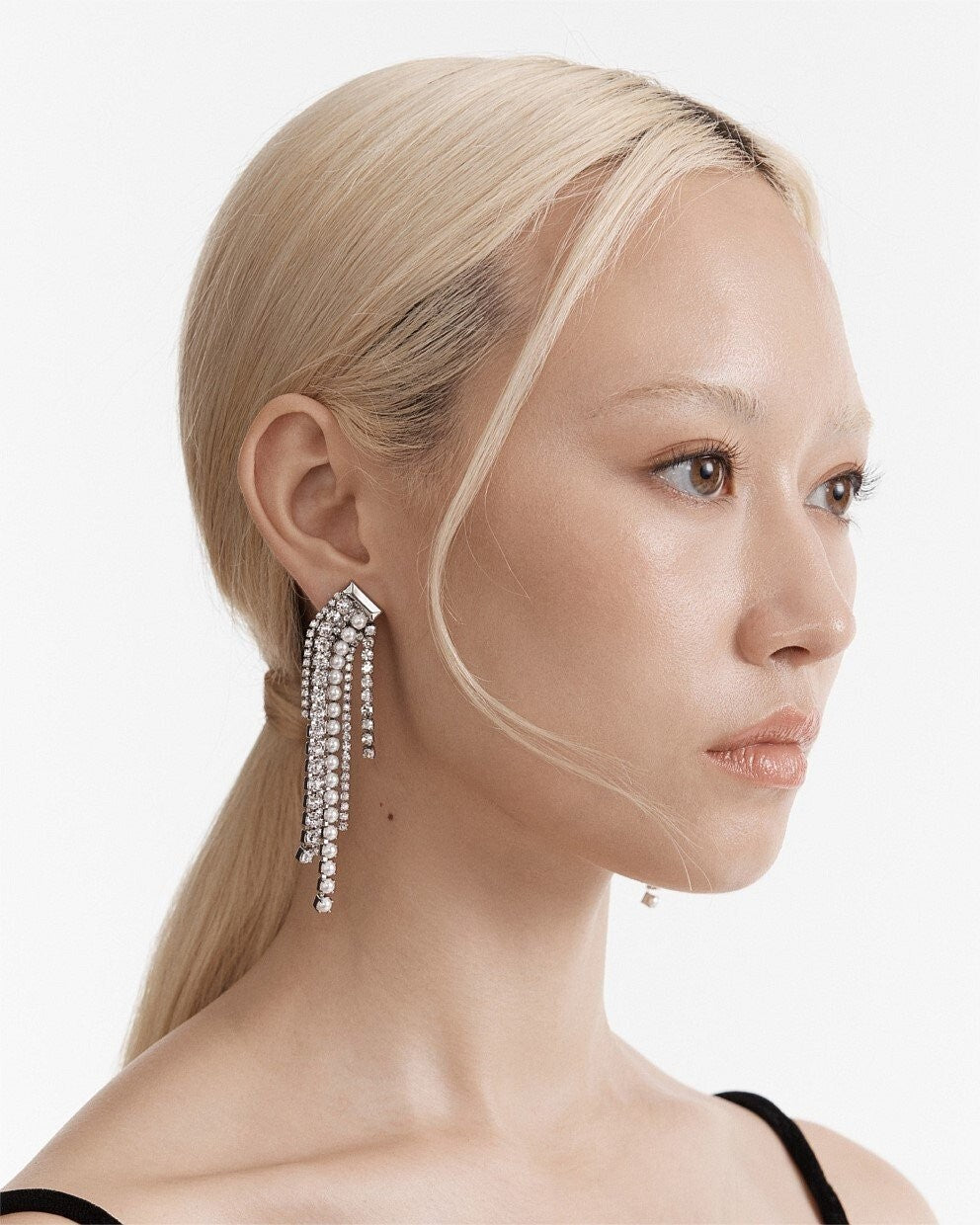 Mimco Cue The Lights Earrings Silver Genuine New RRP$99