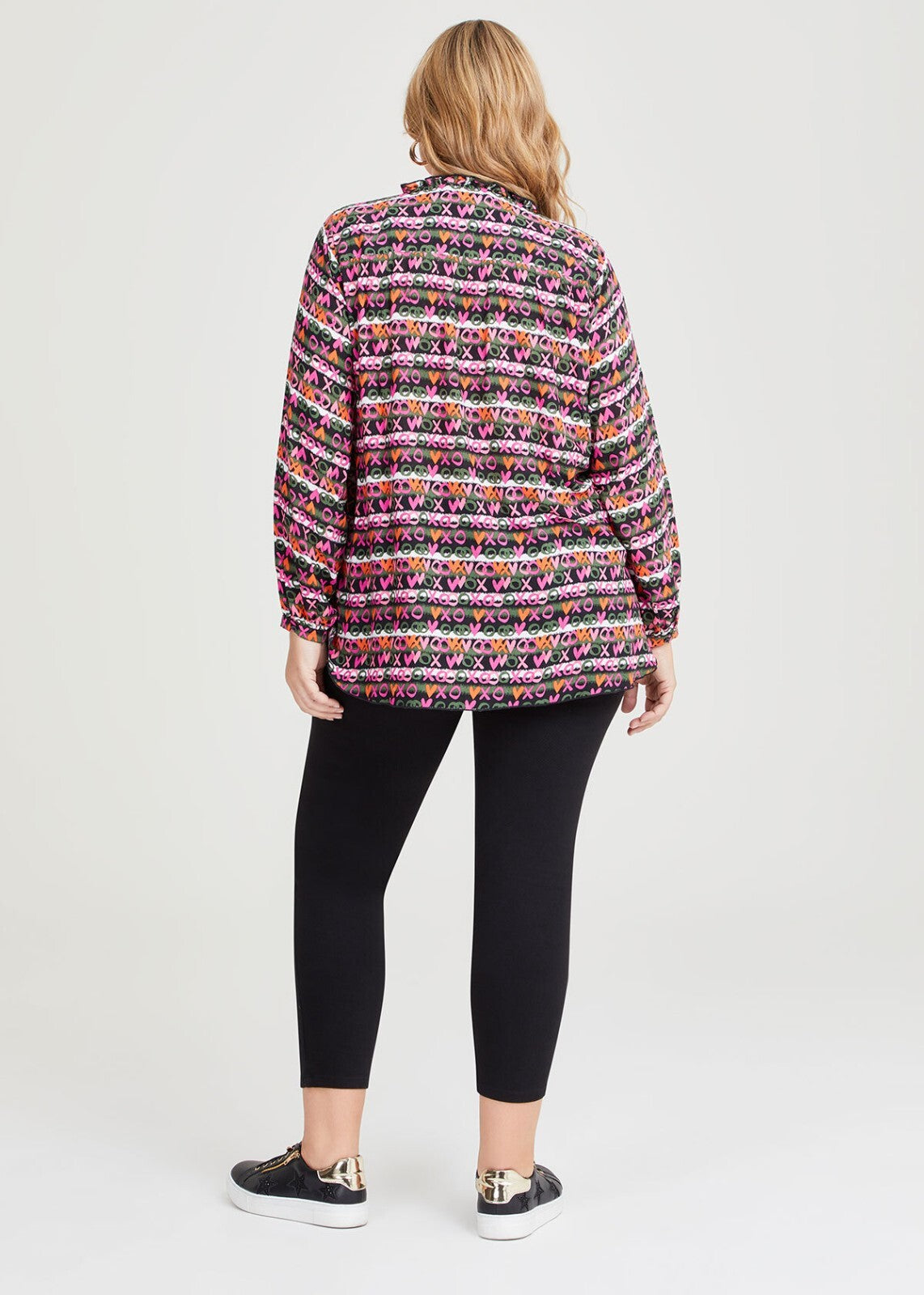 Taking Shape Natural Hearts Pintuck Top  Plus Size 14 RRP $140 New