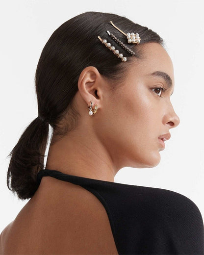 Mimco One Way Or Another Hair Pin Set, Set Of 3 Pins Clip New RRP $70
