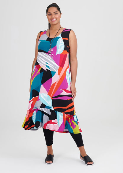 Taking Shape Bamboo Airlie Dress Size S Plus (14-16) BNWT RRP $150