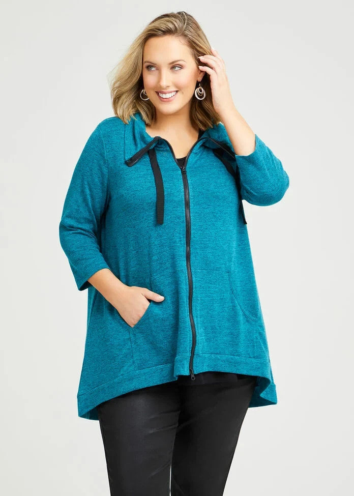 Taking Shape Journey Snug Cardigan in Jade Size (S) 16-18 New  RRP ⭐$130⭐