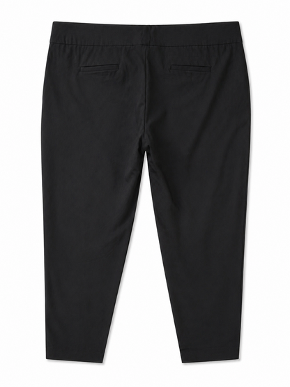 Autograph Black Pants Size 28 Full Length Stud Trim Stretch Plus NWT RRP $100