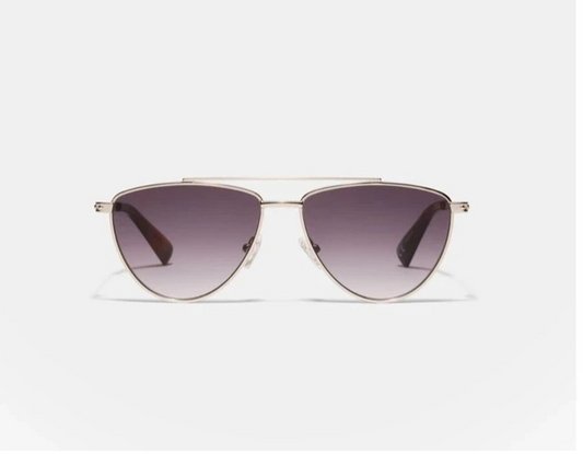 Mimco Dallas Sunglasses in Silver New with Case RRP $199.95