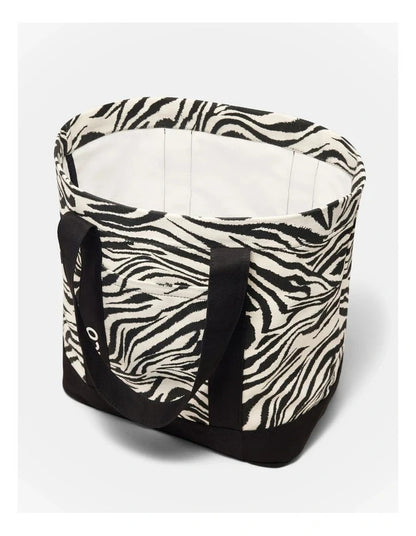 NEW Mimco Black Concert Tote Zebra Print   ⭐ New with Tags  ⭐ RRP $99.95