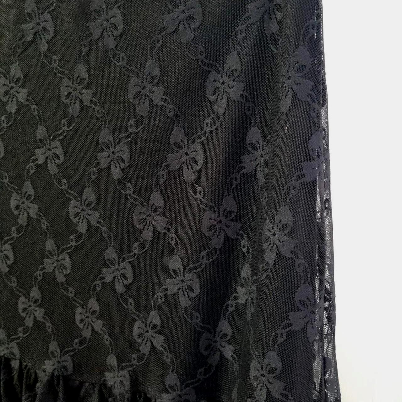 Dangerfield Victoria Lace Mini Black Lined Skirt Size 18 New - RRP $74