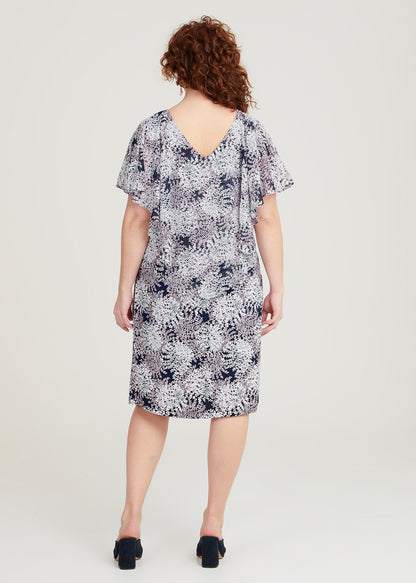 TS Taking Shape Event Wear Dress Size 14 Plus Chiffon Overlay Style NWT RRP$180