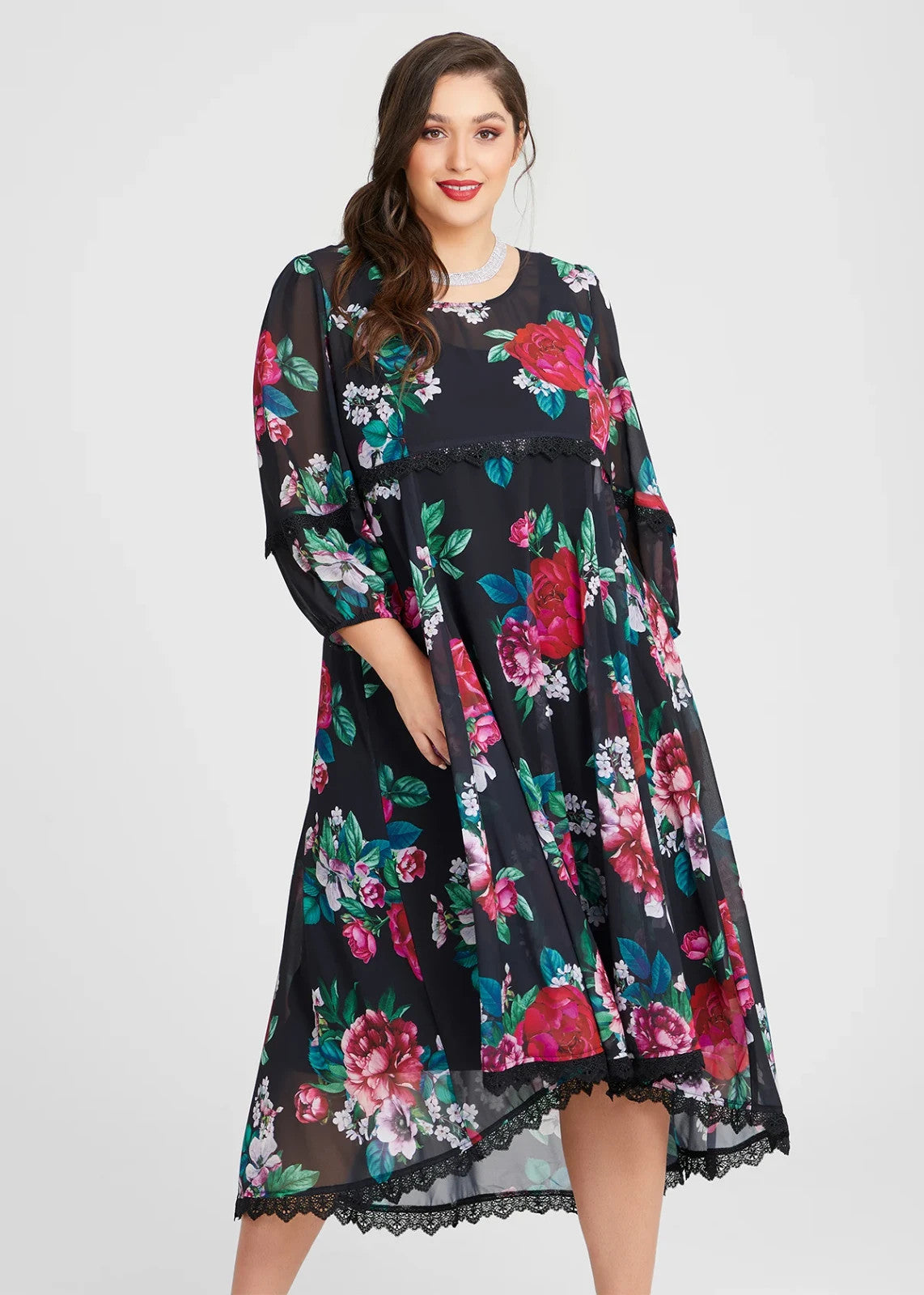 Taking Shape Natural Floral Bouquet Dress in Floral Print Size 28 RRRP $160