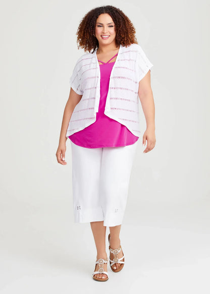 Taking Shape Linear Knit Cardi/Shrug RRP $99 Must Have for your Wardrobe Size 18