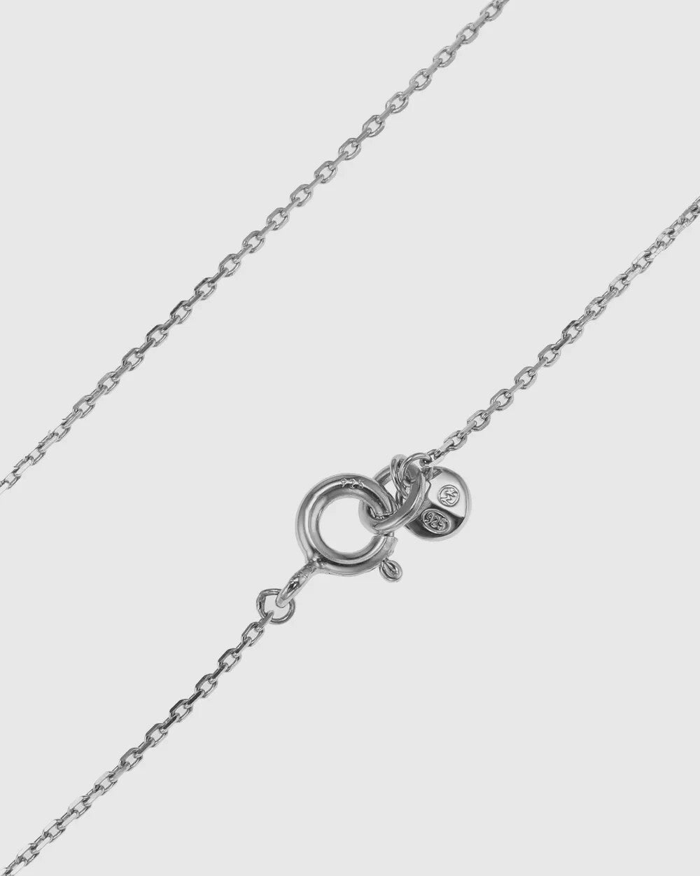 Michael Kors MK Sterling Silver Rondelle Design Necklace Genuine New RRP$265