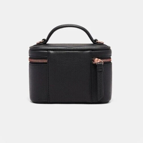 MIMCO Hendrix Bag Grab Bag, Cosmetic in Black Leather Genuine ❤️RRP $149.95❤️