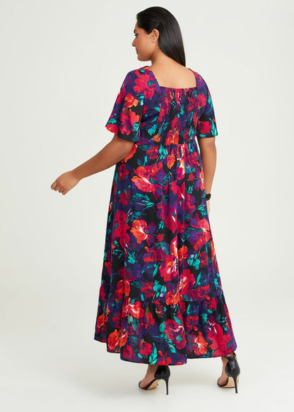 Taking Shape Paradise Maxi Dress Size 12 (Plus Size) RRP $199.95