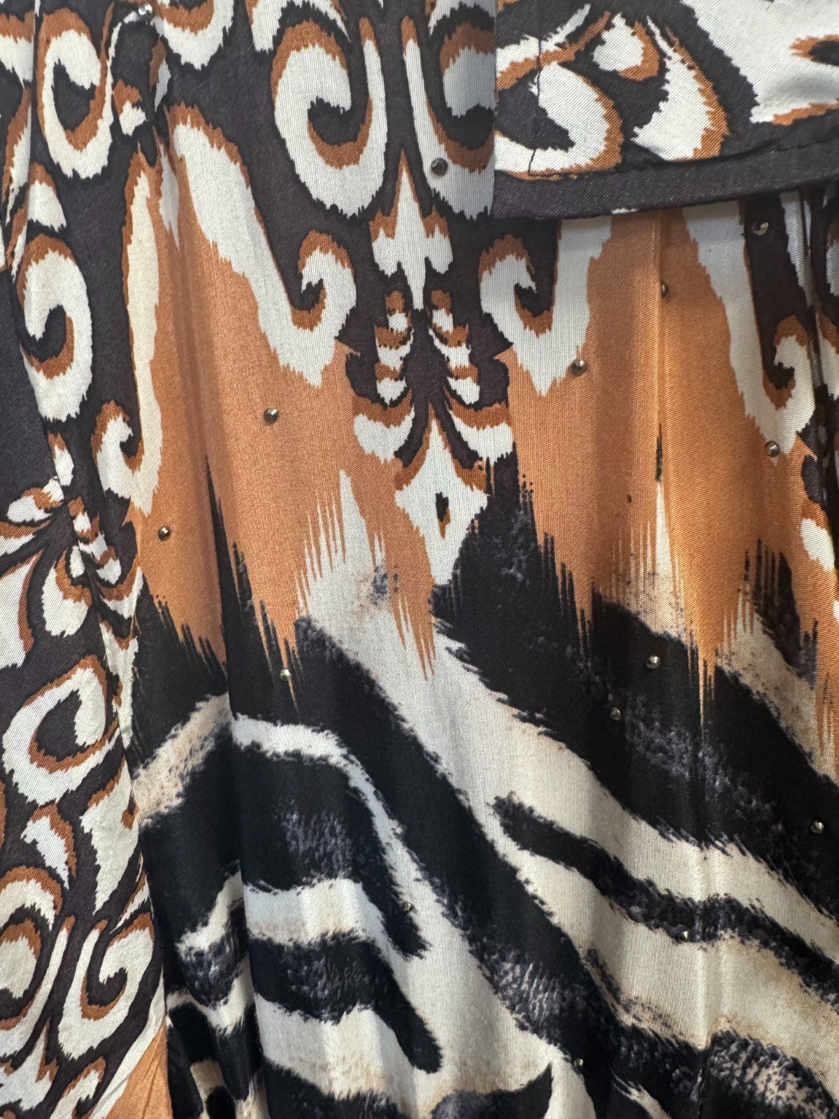 TS Taking Shape "Wild Ways" Natural Tier Midi Dress Size 24 🖤 RRP $189.99 🖤
