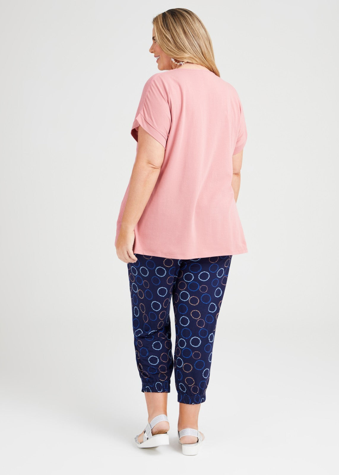 Taking Shape Cotton Breezy Days Panel Top  Plus Size 14 RRP $130 New