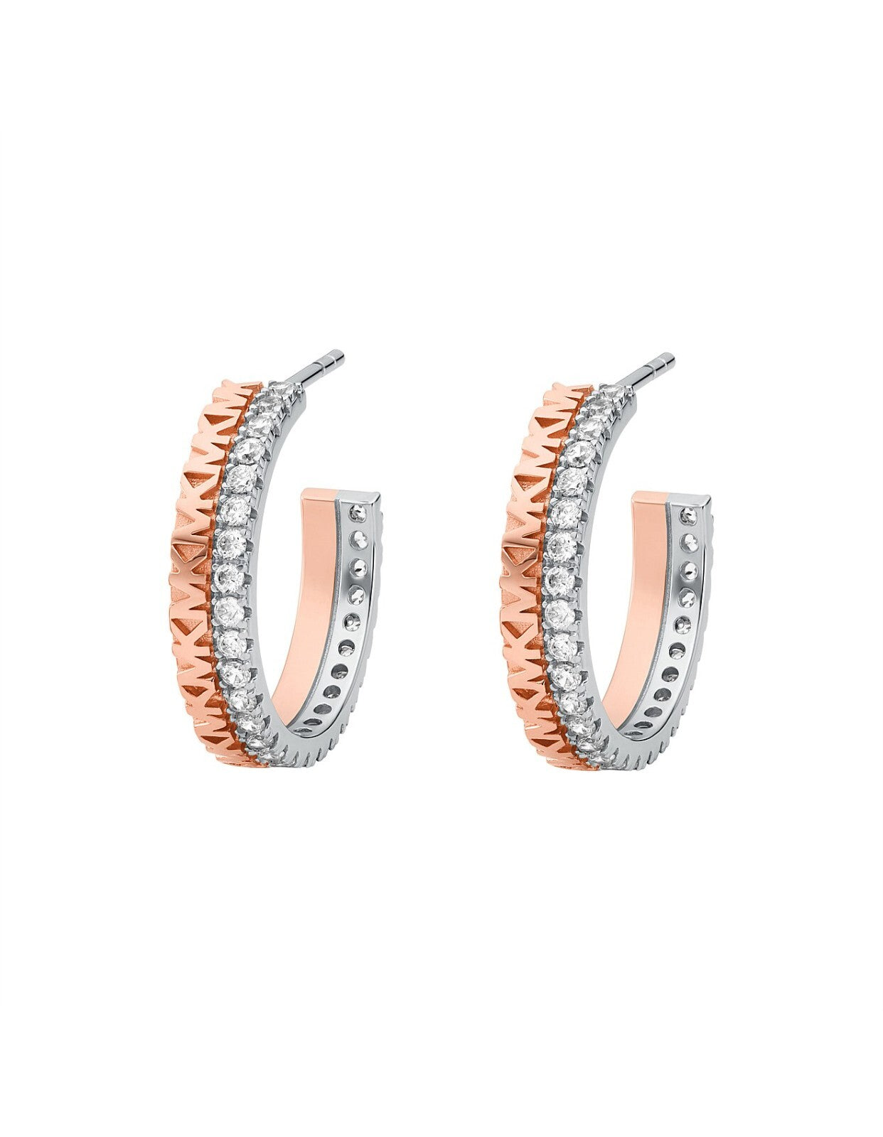 Michael Kors Premium Hoop Earrings  New Genuine RRP $295