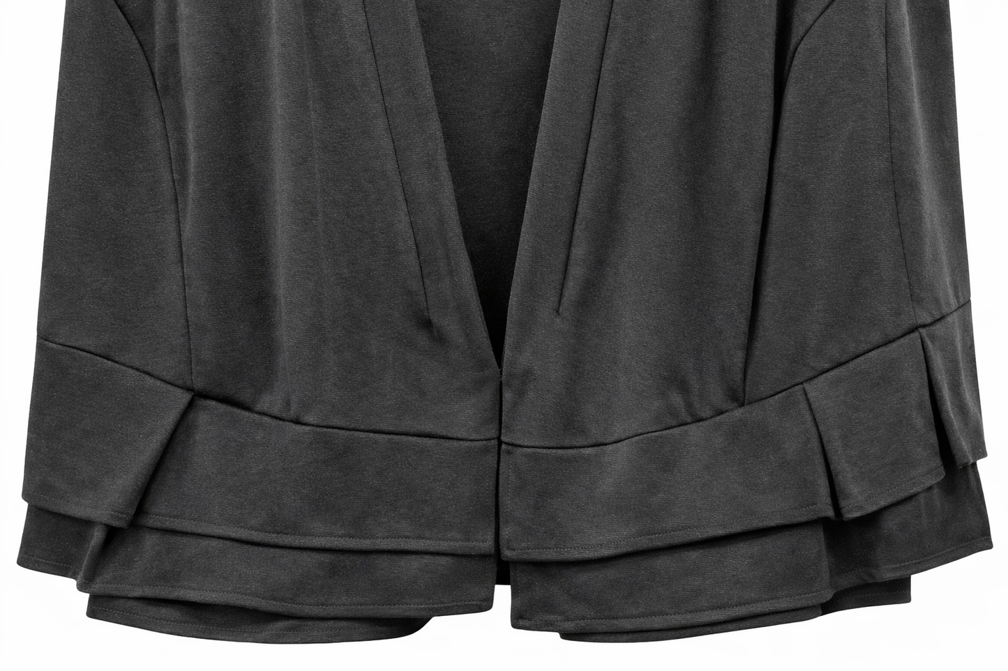 City Chic Peplum Cropped Blazer Black Plus Size L 20 New RRP $100