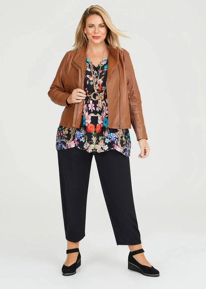 Taking Shape Natural Desert Bloom Tunic in Print Plus Size 14 BNWT