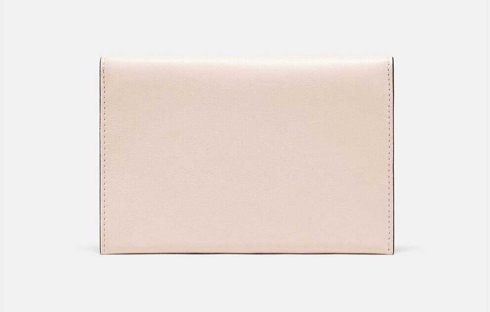 Mimco DRIFT Luxe Smooth Leather Envelope POUCH in Blush Pink by MIMCO RRP $100
