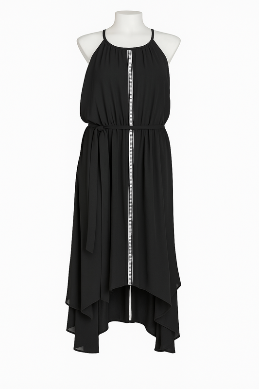 City Chic Runway dress Black Plus Size 22 New with Tags RRP $120 🖤 Stunning 🖤