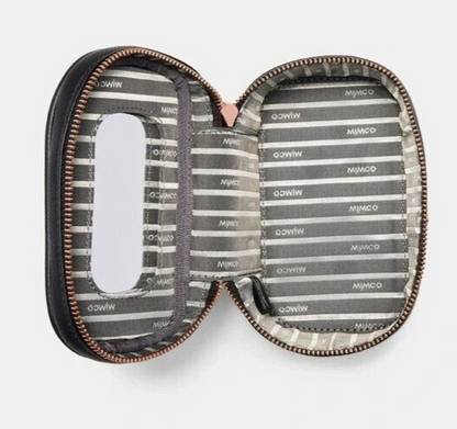 MIMCO Hendrix Bag Grab Bag, Cosmetic in Black Leather Genuine ❤️RRP $149.95❤️