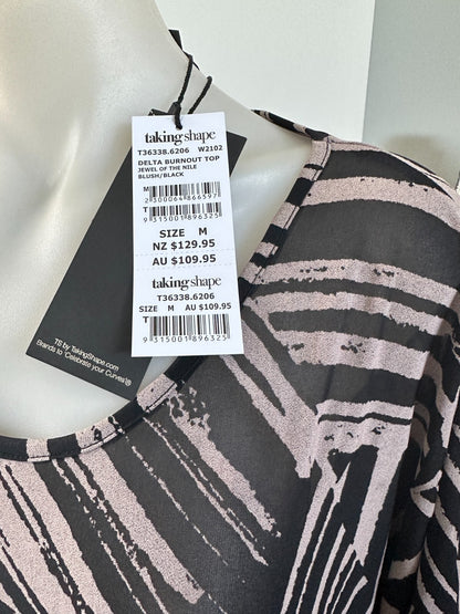 Taking Shape Delta Burnout Top New with Tag Size M (18-20) New with Tag RRP $129