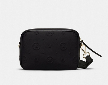 Mimco Flashback Black Camera Cross Body Bag Neoprene Genuine New RRP $199