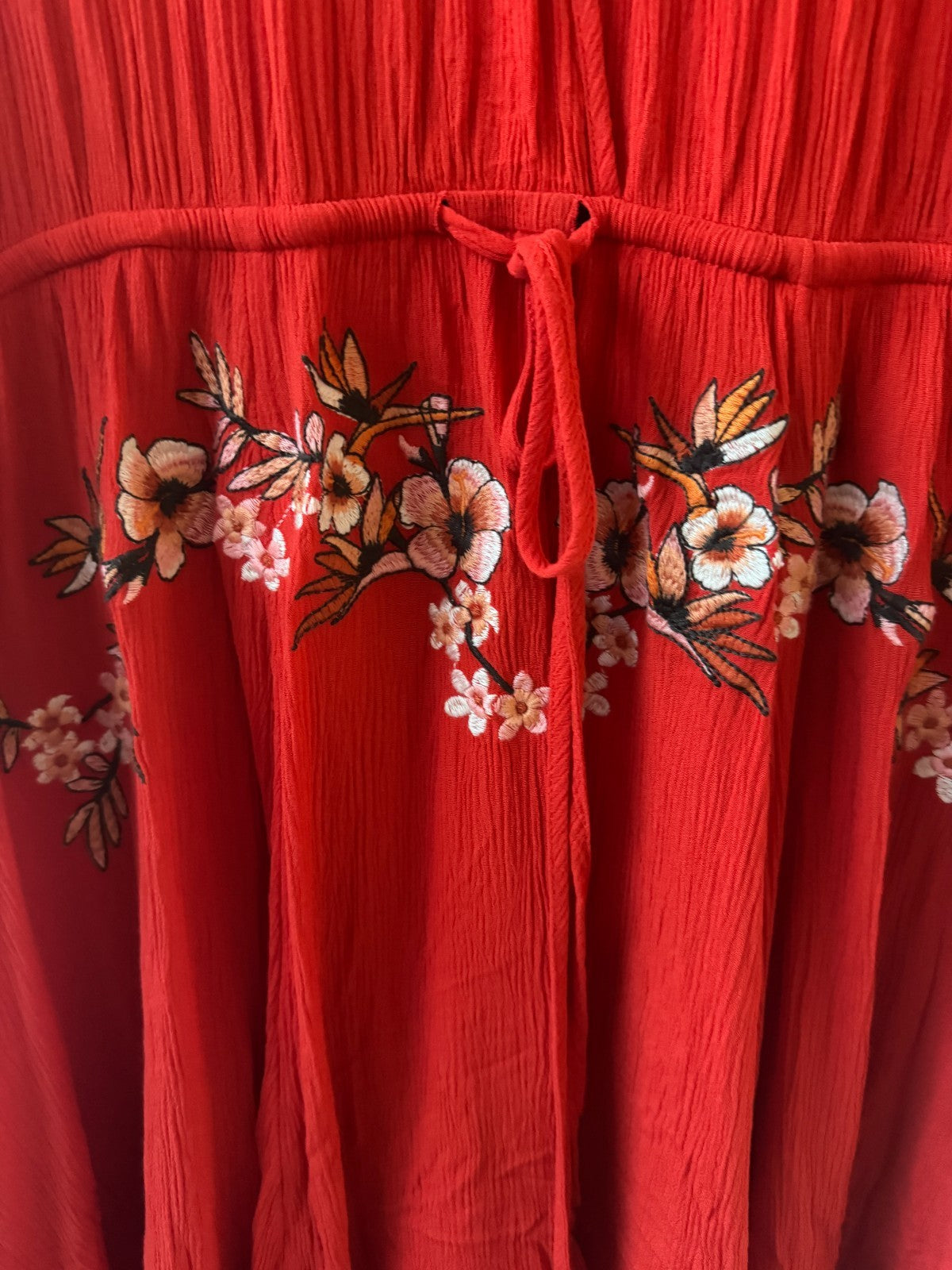 City Chic Seville Tunic Dress - tiger lily Plus Size L - 20 RRP $90