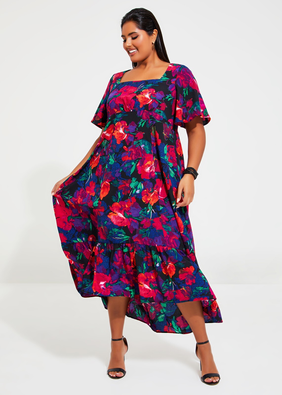 Taking Shape Paradise Maxi Dress Size 12 (Plus Size) RRP $199.95