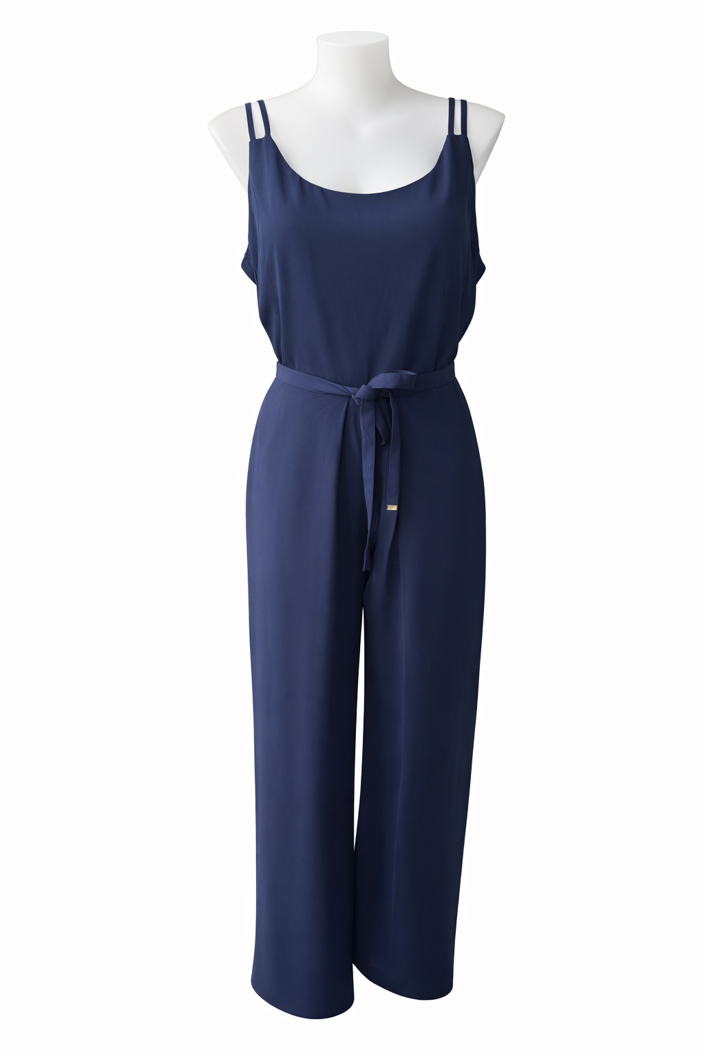 City Chic Navy Jumpsuit with Skirt Overlay Wide Leg Plus Size 20 New 🖤 RRP $150