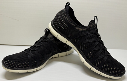 SKECHERS Gratis Black-Rose Gold womens Sneakers Slip In -  as New RRP $130