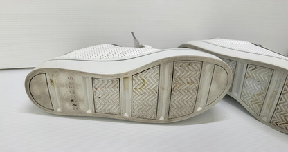 Skechers Hi-Lite - Silver/White Leather Sneaker